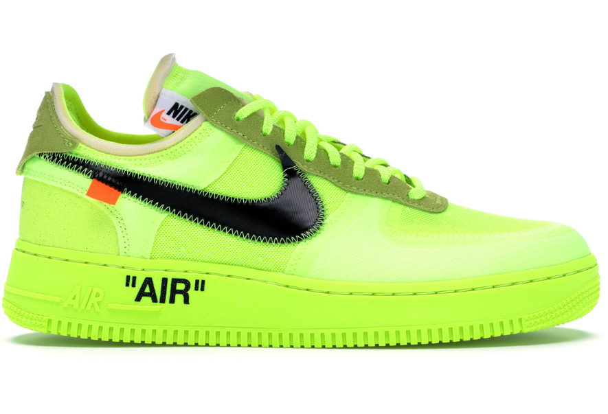 NIKE - Air Force 1 Low x Off-White "Volt" USADO - THE GAME